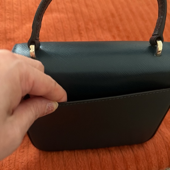 kate spade Black and Cream Mini Bag. - Picture 8 of 13